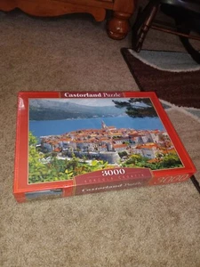 castorland puzzle 3000 Piece Korcula Croatia NISB! - Picture 1 of 6