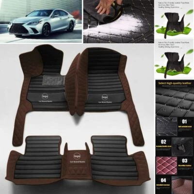 For Lexus ES 2019-2025 Car Floor Mats Luxury Waterproof Liners Carpets Custom - Image 1 of 4