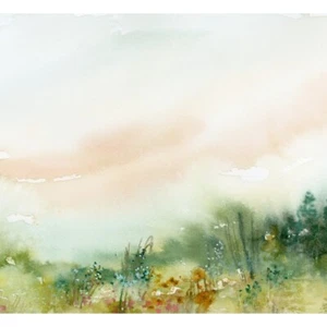 Meadowland Wall Mural, Dreamy & Romantic, Easy to Apply, Easy to Remove. New - Picture 1 of 3