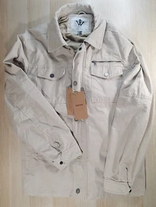 WenVen Jacket Mens XL Lightweight Military Filed Cotton Work Coat Zip Up Wen Ven - Picture 1 of 11