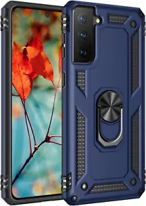 Military Grade Drop Impact for Samsung Galaxy S21 FE Case Ring Kickstand Holder - Picture 1 of 5