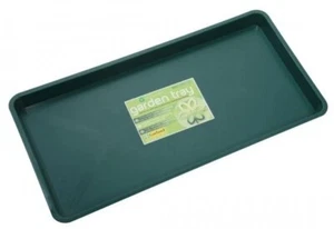 Heavy Duty Rectangle Multi Purpose Green Plastic Garden Grow Tray 79 x 40 x 5cm - Picture 1 of 1