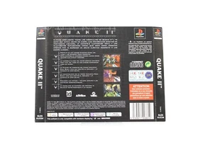 CONTRAPORTADA QUAKE 2 SONY PS1 PLAY STATION INV-9600 - Imagen 1 de 1