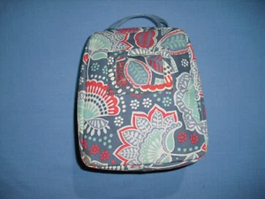 Bolso de almuerzo aislado Vera Bradley en gris floral nómada - Imagen 1 de 6