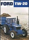 FORD "TW-20" Tractor Brochure Leaflet