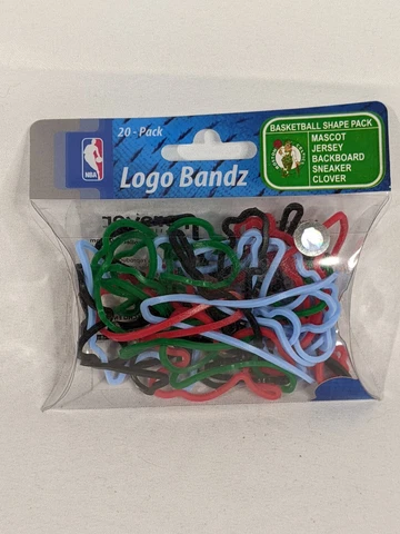 LOGO BANDZ SILLY 20 PACK BOSTON CELTICS FOREVER COLLECTIBLES BASKETBALL 🏀💚 Cover