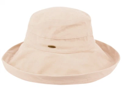 Женская шапка от солнца Angela & William Packable 100% хлопок пляжная SPF50 CL1801 - Изображение 1 из 4