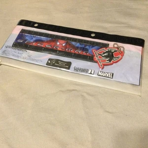 Marvel Comics Spiderman 2 * 2 Hole Punch School Pencil Pouch NEW - Picture 1 of 4