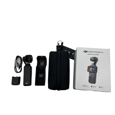 DJI Osmo Pocket 3 3-Axis Vlogging Camera 4K/120fps Video 1'' CMOS Sensor - Image 1 of 4