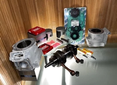 KIT DE RECONSTRUCCIÓN DEL MOTOR YAMAHA XLT800/GP800 1998-2005 = cilindros + manivela + GSKTS + PISTONES Foto 1 de 4