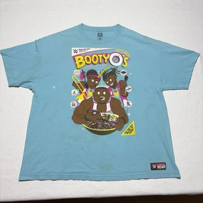 Camisa The New Day WWE Para Hombres 2XL Botín O Cereal Manga Corta Lucha XXL Auténtica Foto 1 de 4