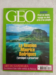 GEO N°298 12/2003 LA REUNION MAURICE RODRIGUES - ART DU GANDHARA - COQ GAULOIS - Picture 1 of 4