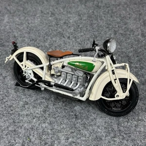 1930 Indian Chief Model Motorcycle Die-cast 1:12 Scale Green White Collectors Ed - Picture 1 of 9