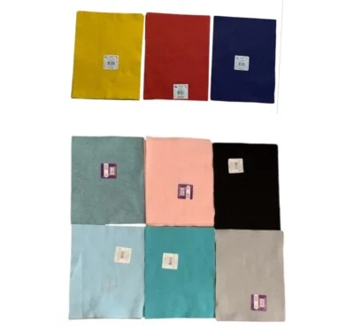 NEW Craft Felt Sheets 9" x 12" Multicolor 20 Sheets Creatology Create New Images - Image 1 of 4