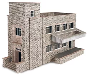 PO287 Metcalfe OO Gauge Railway Diorama Building Card Kit Old Factory New - Picture 1 of 3