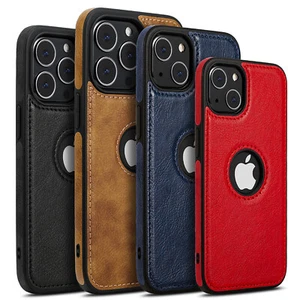 Cover Custodia in Eco pelle per iPhone 14 / Plus / Pro / Max Qualità Premium C04 - Foto 1 di 35