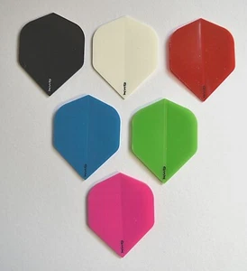 5 Sets of DSX 100 Strong Standard Dart Flights 6 Colours - Picture 1 of 7