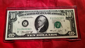 1974 $10 FRN - C (Philadelphia) District CHCU - Exceptional Color & Corners. - Picture 1 of 2