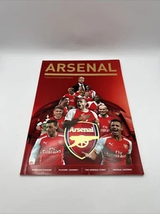 Arsenal Stadium Souvenir Book 2014 FA Cup Champions - Bild 1 von 2