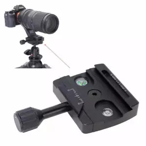 Adapter for Arca Quick Release Plate to Manfrotto RC2 Tripod Ball Head Clamp - Picture 1 of 9