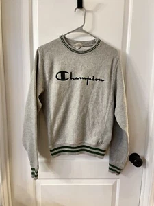 Sudadera Champion Reverse Weave Vintage Años 90 XS Hechizo Gris Verde X-Pequeña - Imagen 1 de 9