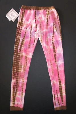 Jak & Peppar Rosa Marrón Aturdido y Confuso Voltaje Tie Dye Leggings Pantalones 14/12 Foto 1 de 4