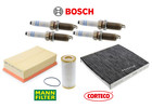 Spark Plug & Air Oil AC Cabin Filter Tune Up Kit 7pc OES for Audi S3 TT A3 Qttro Audi S3