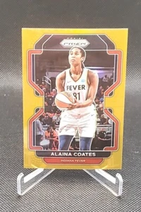 2022 Panini Prizm WNBA #78 Alaina Coates Gold Prizm /10 Atlanta Dream SP - Picture 1 of 2
