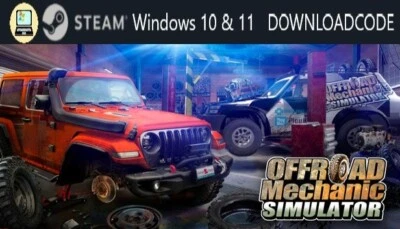 NEU PC Computer Spiel Offroad Mechanic Simulator für Windows 10 11 STEAM Code - Bild 1 von 4