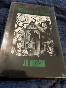 J.U. NICOLSON FINGERS OF FEAR VAMPIRE GOTHIC LIMITED EDITION OP MIDNIGHT HOUSE  - Picture 1 of 6