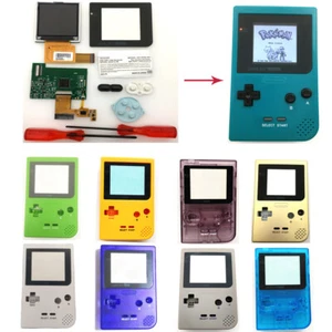 5 Levels High Light LCD Screen Kits + shell case For Game Boy Pocket GBP Console - Picture 1 of 19