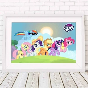 MY LITTLE PONY - Magic MLP Poster Picture Print Sizes A5 to A0 **FREE DELIVERY** - Picture 1 of 14