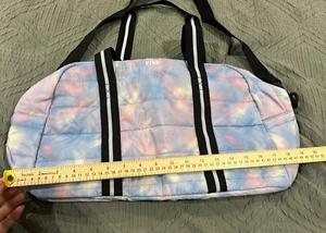 Victoria's Secret PINK Rainbow Cloud Print Duffle Bag - Picture 1 of 4