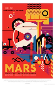 Mars Visions of the Future Poster - [11'' x 17''] - Picture 1 of 1