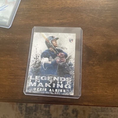 2018 Topps - Legends in the Making Series 2 #LITM-4 Ozzie Albies (RC) - Image 1 of 2