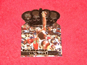 JERMAINE O'NEAL TRAIL BLAZERS 1996 PACIFIC POWER GOLD CROWN DIE CUTS #GC11 (K1) - Picture 1 of 1