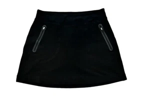 Nike Women’s Skort Skirt Golf Tour Performance Size Medium Black Tenniscore - Picture 1 of 9