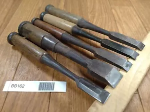 Cincel japonés vintage tataki Nomi Japón firmado antiguo 15.15.15.23 mm BB162 - Imagen 1 de 14