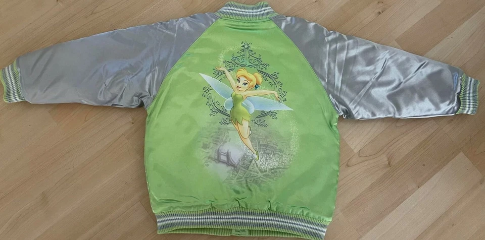 CHAQUETA SATINADA TINKERBELL DISNEY STORE TALLA 4-NUEVA Foto 1 de 3