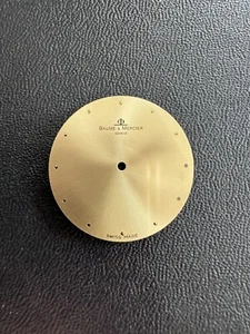 Genuine Baume & Mercier Gold Dial  26. 6 mm E18-2 - Picture 1 of 4