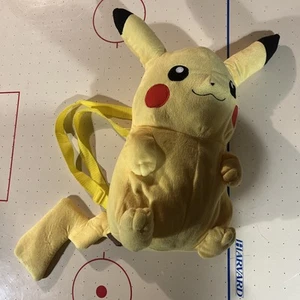 Pikachu Plush Pokemon Backpack 2011 Accessory Innovations Company - Picture 1 of 16