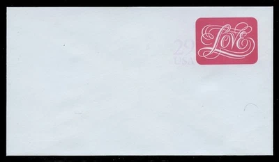 ENVELOPE/EFO - U621b sz 12, UPSS #3755b MISSING PURPLE - CONSOLATION PRIZE - Image 1 of 2