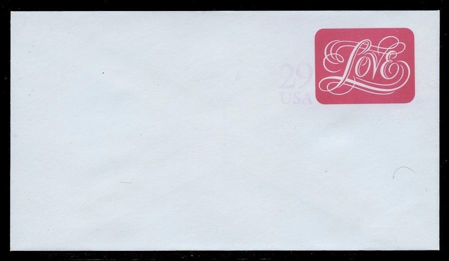 ENVELOPE/EFO - U621b sz 12, UPSS #3755b MISSING PURPLE - CONSOLATION PRIZE - Image 1 of 2