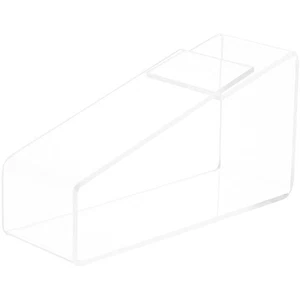 Plymor Clear Acrylic Shoe Display Riser, 3" W x 9" D x 4.5" H - Picture 1 of 2