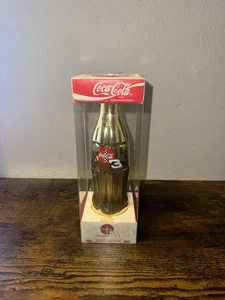 Limited Edition Coca Cola Dale Earnhardt #3 1998 Commemorative Gold Bottle MiB - Picture 1 of 4