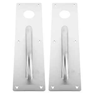  Manijas de puerta de granero correderas comerciales de 11,79 pulgadas 2 piezas - Manija de puerta de granero - Imagen 1 de 9