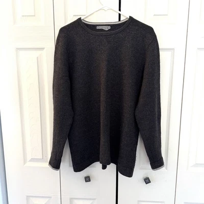 Men's Smartwool Sweater Crewneck Merino Sweater, Charcoal Size XL - Image 1 of 4