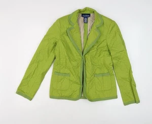 Evan-Picone Women's Green Quilted Blazer Size 6 - Picture 1 of 12