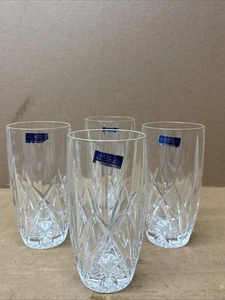4 Marquis von Waterford Kristall 12oz, 5 5/8" Longdrinkbecher Glas Germany - Bild 1 von 5