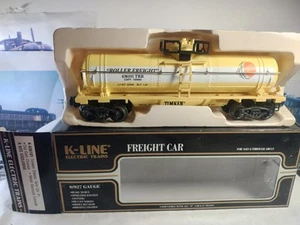 K-Line K-636101 Roller Freight Timken Single Dome Tank Car Diecast - Picture 1 of 10
